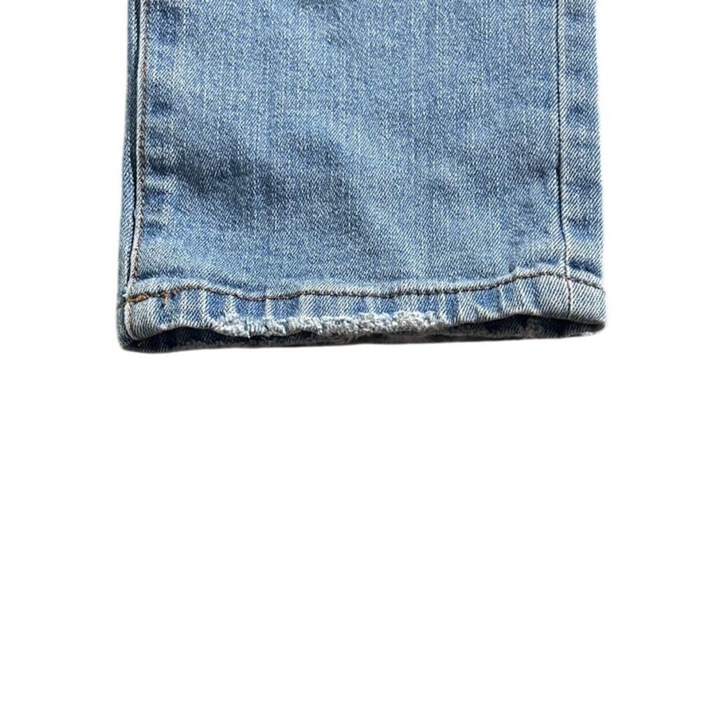 Fashion Nova Men's Distressed Skinny Jeans Size 36 Light Wash Stretch Denim - Picture 5 of 8